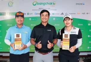 ณภัทร-ภัสธนมนท์ รับแชมป์ ซูเปอร์ บอย-เกิร์ล สวิงบางจาก โอเพ่น 2026 ที่เขาใหญ่ คันทรี คลับ